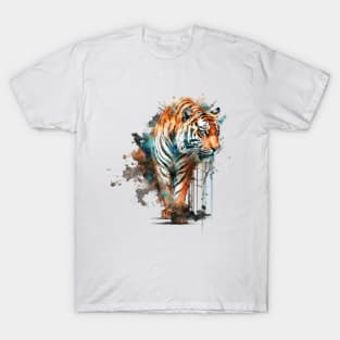 Tiger watercolor T-Shirt